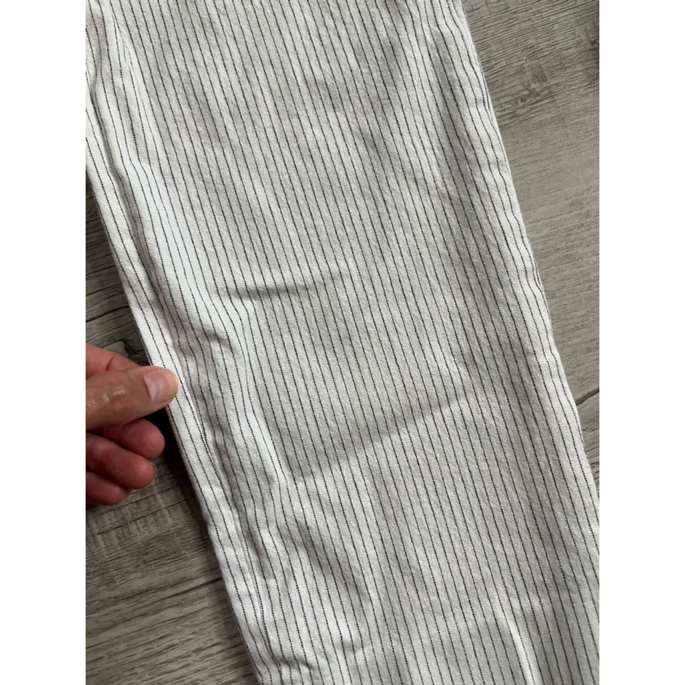 Banana Republic Factory Sloan striped cropped pants size 6 - Picture 7 of 10